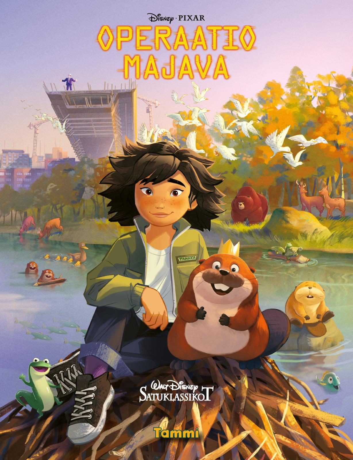 Etukansi. Disney Disney Pixar. Operaatio majava. Satuklassikot