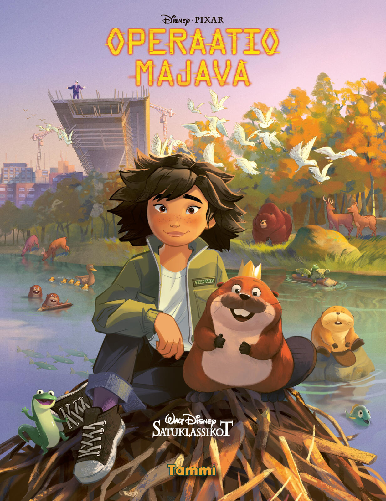 Etukansi. Disney Disney Pixar. Operaatio majava. Satuklassikot
