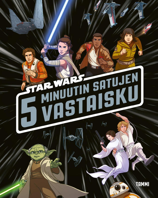 Etukansi. Star Wars. 5 minuutin satujen vastaisku.