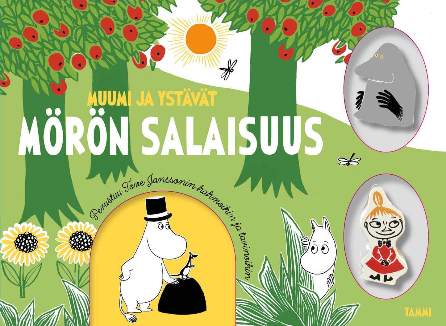 Etukansi. Riina ja Sami Kaarla Muumi ja ystävät. Mörön salaisuus 