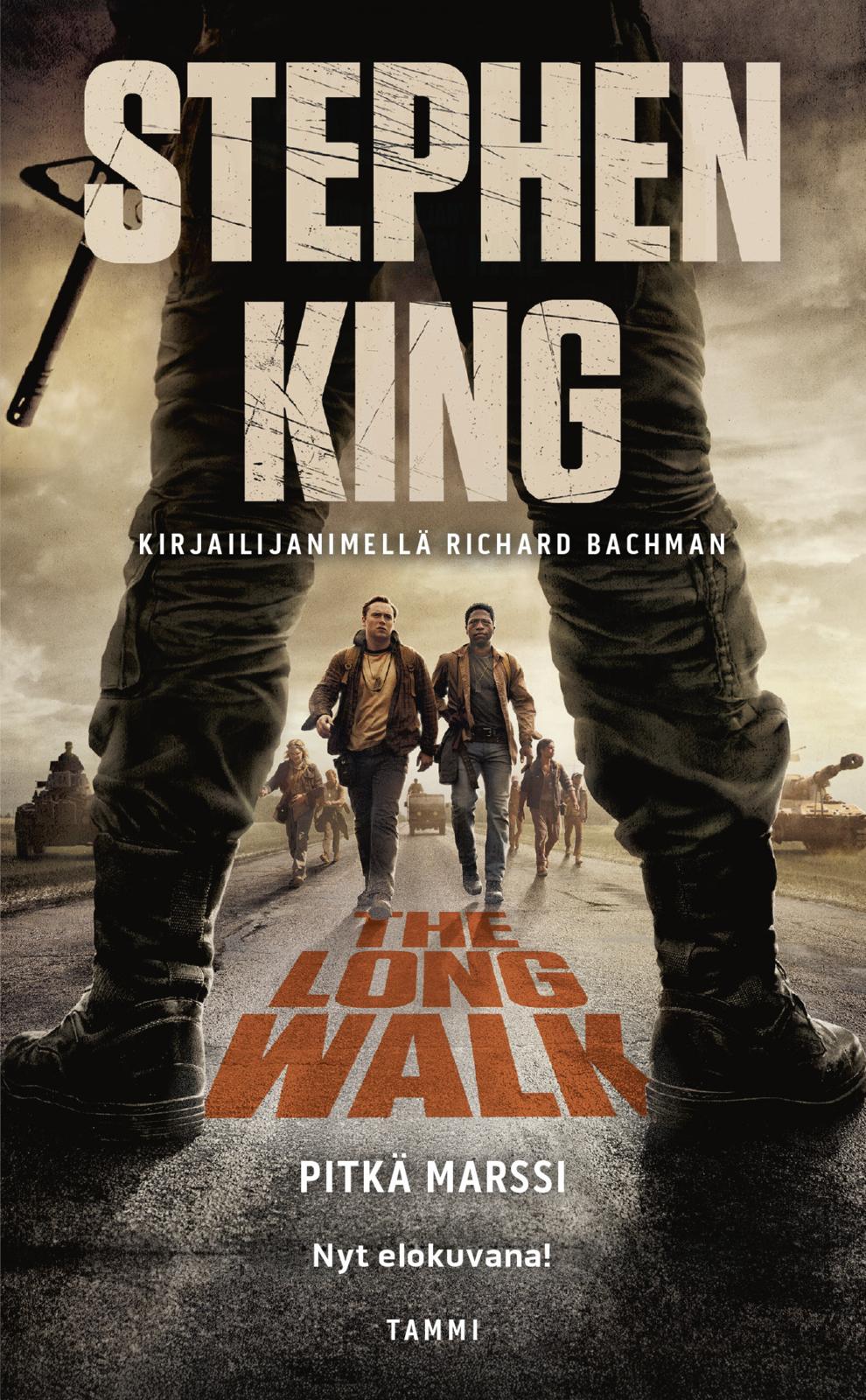 Etukansi. Stephen King Pitkä marssi