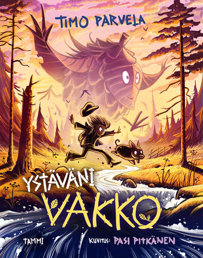 Etukansi. Timo Parvela Ystäväni Vakko