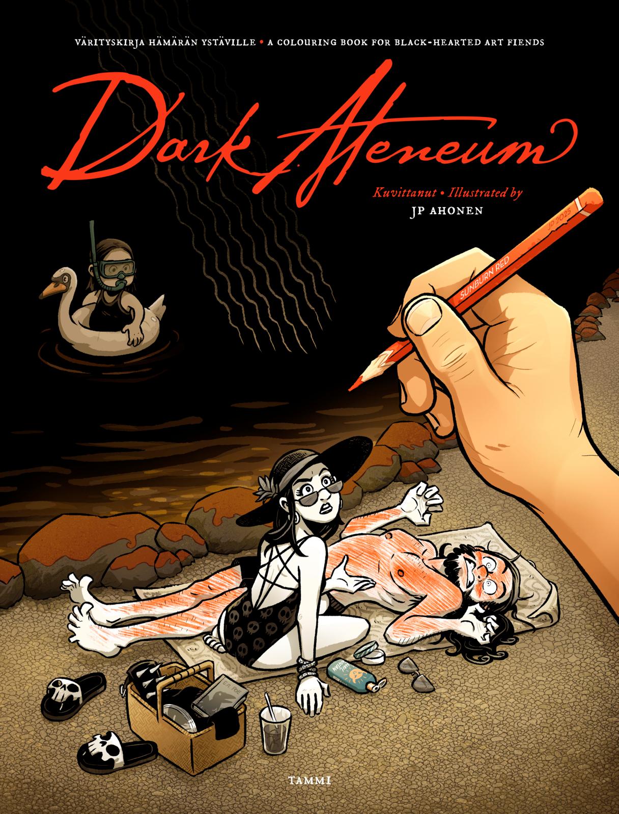 Etukansi. JP Ahonen Dark Ateneum