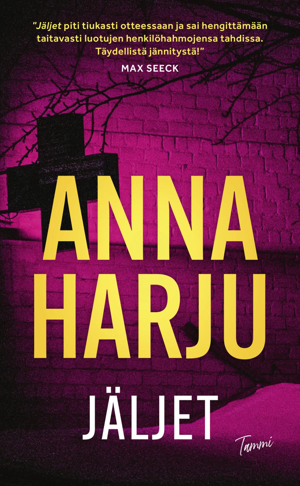 Etukansi. Anna Harju Jäljet