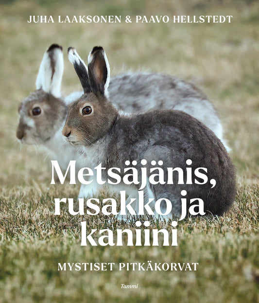 Etukansi. Juha Laaksonen. Paavo Hellstedt. Metsäjänis, rusakko ja kaniini.