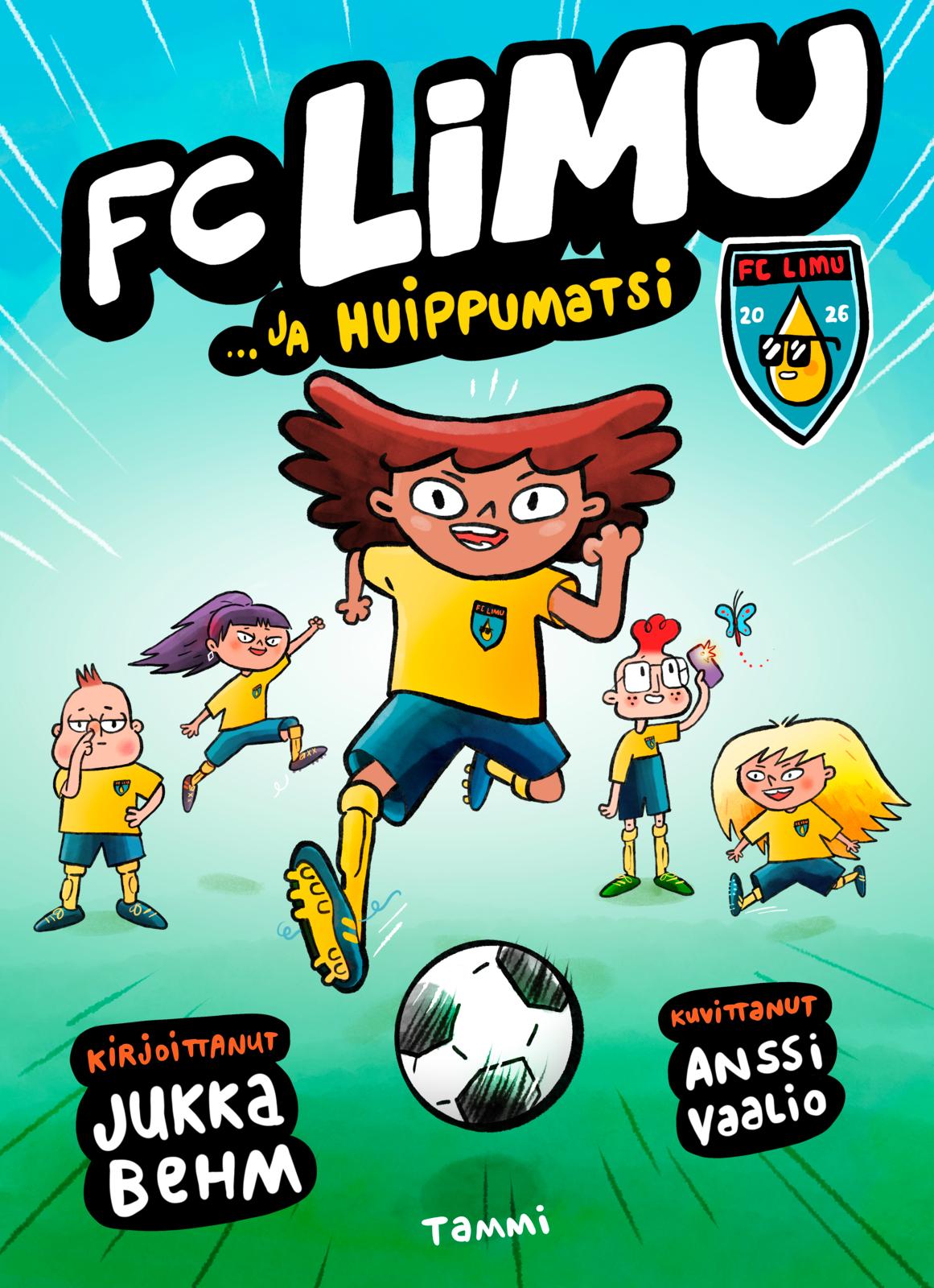 Etukansi. Jukka Behm FC LiMu ja huippumatsi