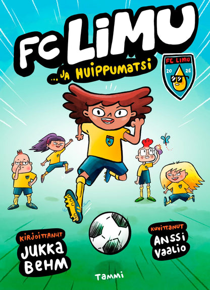 Etukansi. Jukka Behm FC LiMu ja huippumatsi