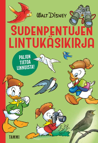 Etukansi. Disney Sudenpentujen lintukäsikirja