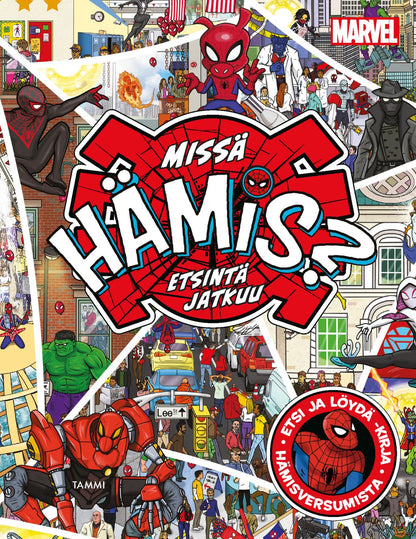Etukansi. Marvel Marvel. Missä Hämis? Etsintä jatkuu