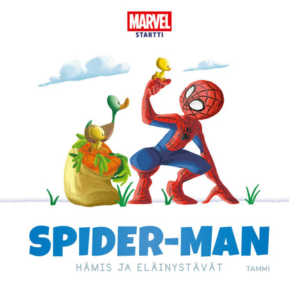 Etukansi. Marvel Marvel Startti. Spider-Man. Hämis ja eläinystävät