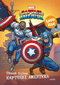 Etukansi. Marvel Marvel. Tässä tulee Kapteeni Amerikka. Luen itse