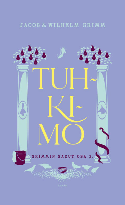 Etukansi. Wilhelm Grimm Grimmin sadut osa 2. Tuhkimo