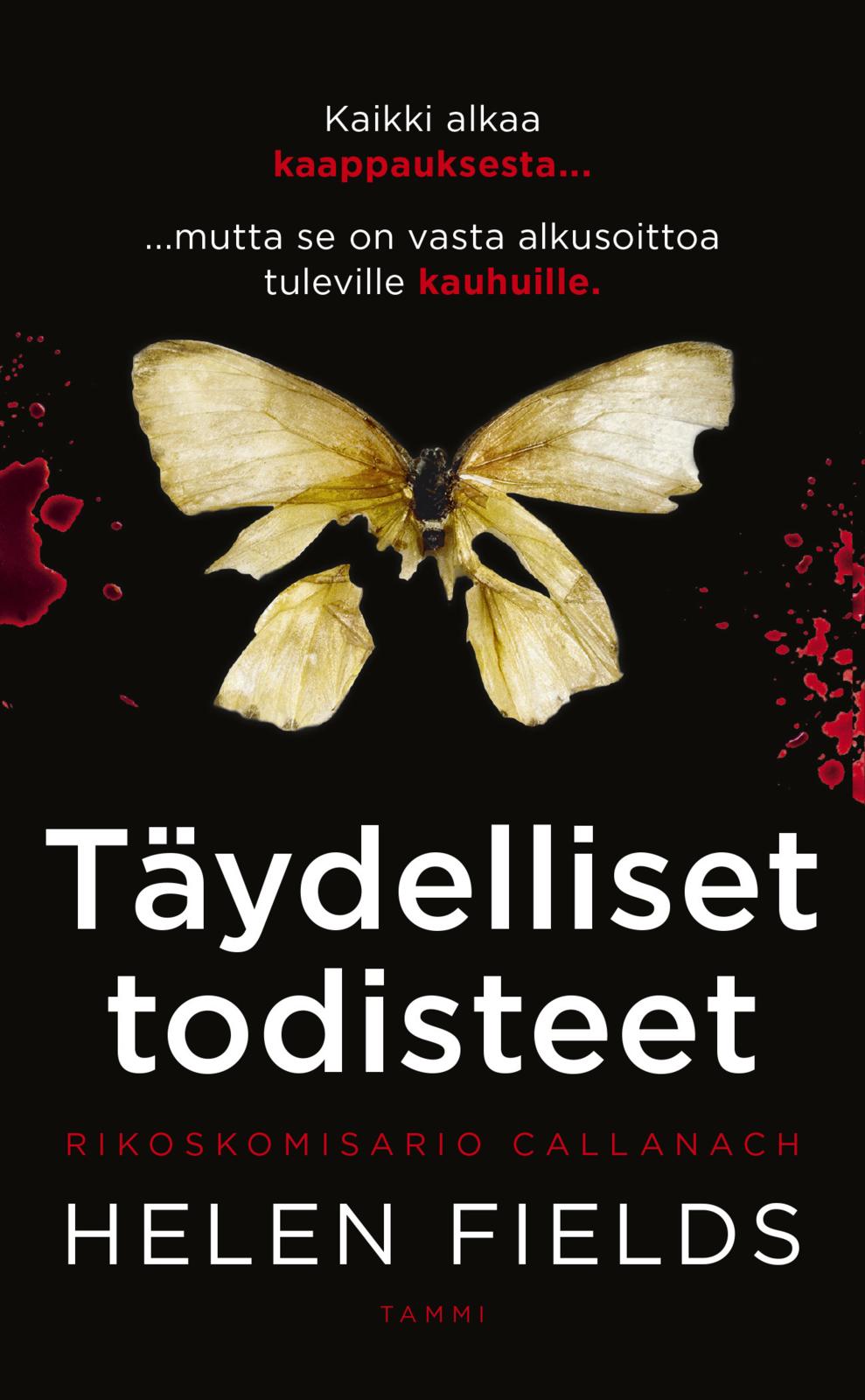 Etukansi. Helen Fields Täydelliset todisteet