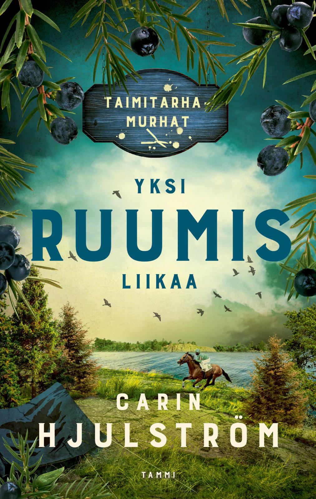 Etukansi. Carin Hjulström Yksi ruumis liikaa