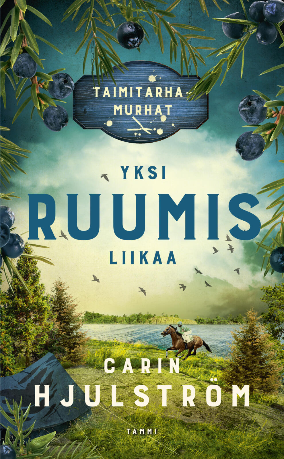 Etukansi. Carin Hjulström Yksi ruumis liikaa