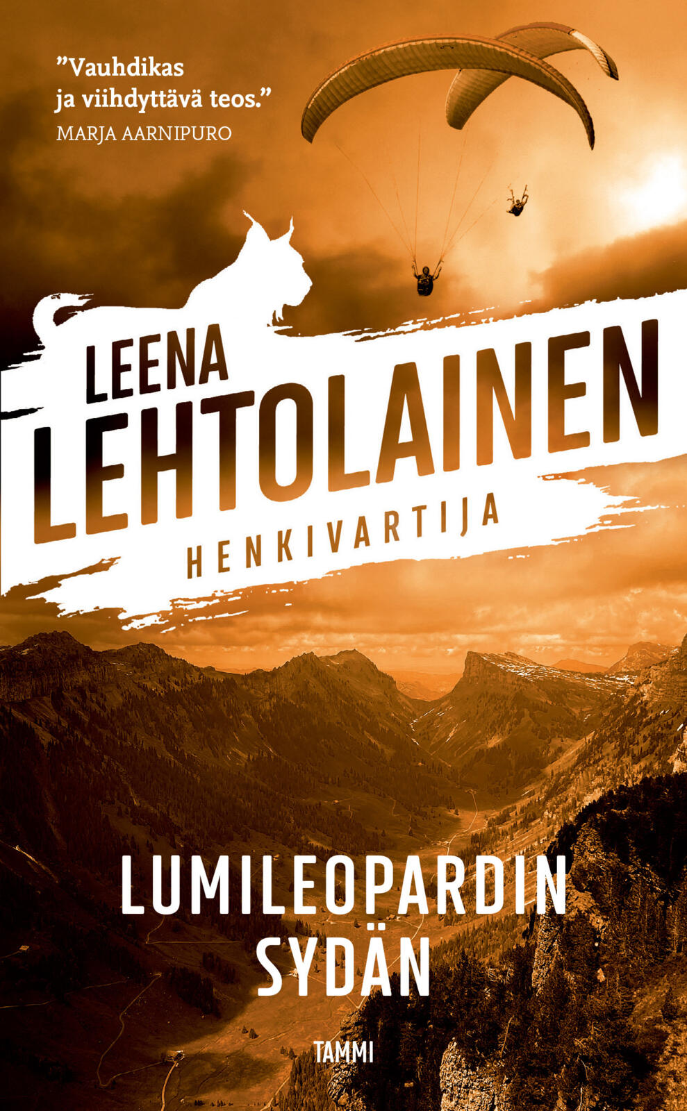 Etukansi. Leena Lehtolainen Lumileopardin sydän