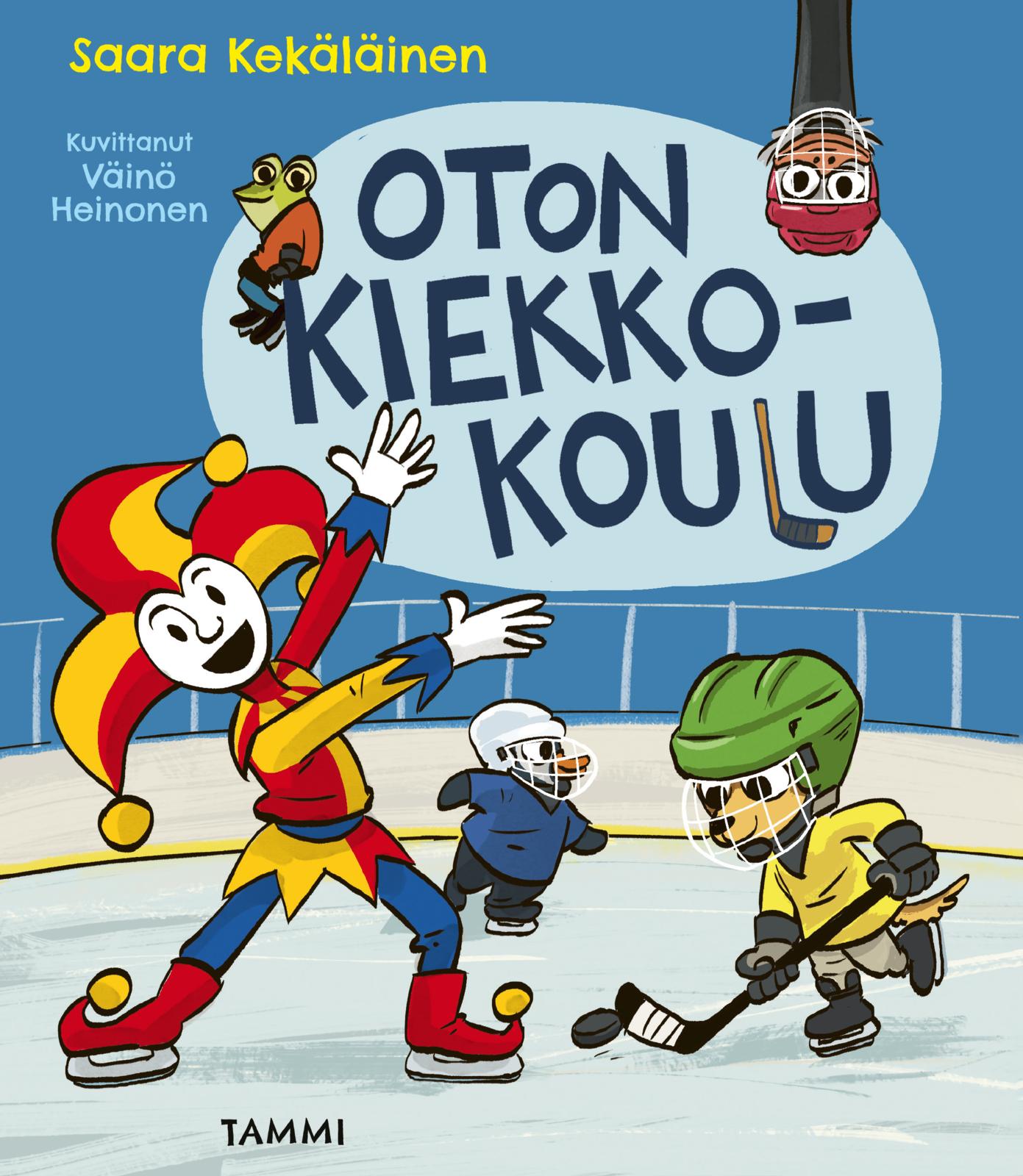 Etukansi. Saara Kekäläinen Jokerit. Oton kiekkokoulu