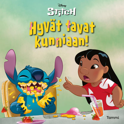 Etukansi. Disney Disney. Stitch. Hyvät tavat kunniaan!