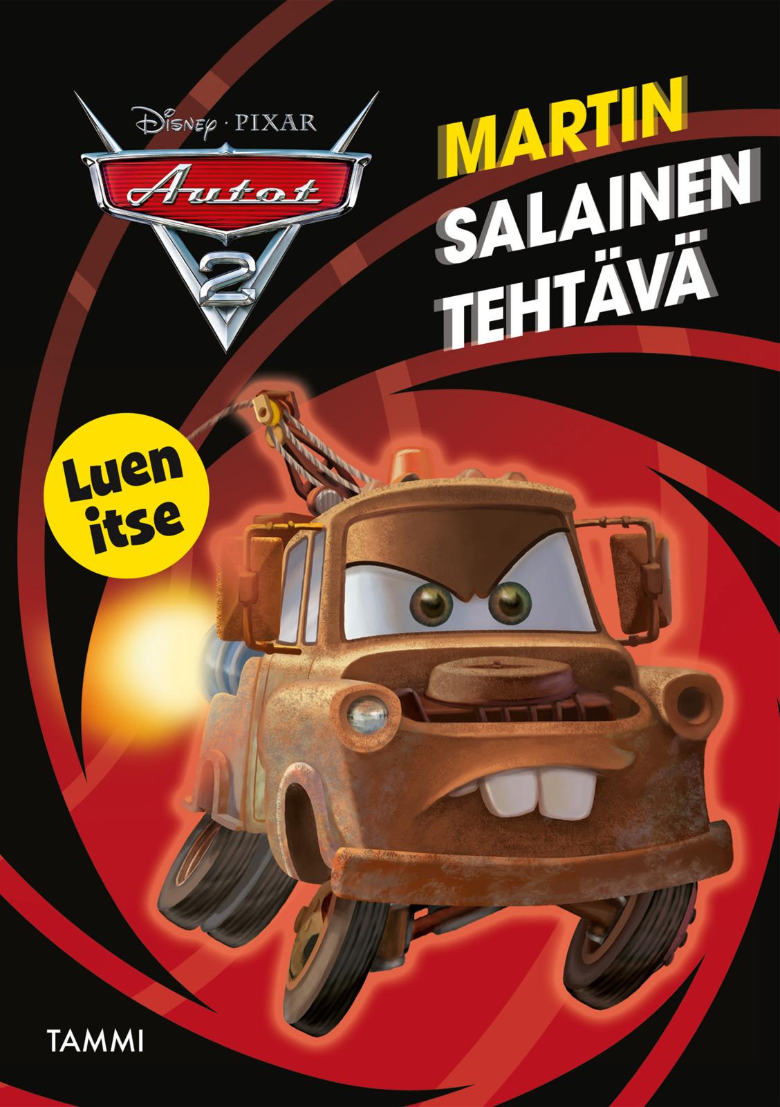 Etukansi. Disney Disney Pixar Autot. Martin salainen tehtävä