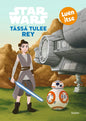 Etukansi. Star Wars Star Wars. Tässä tulee Rey. Luen itse