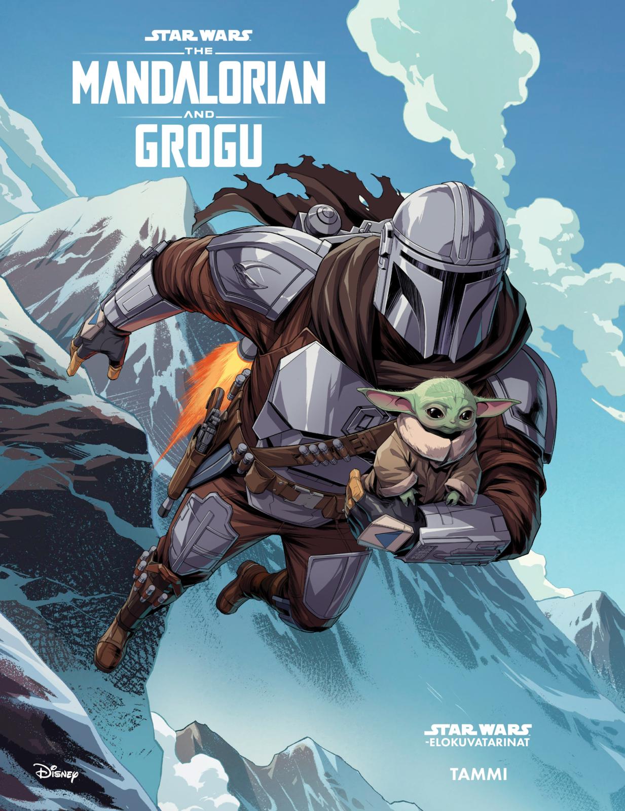 Etukansi. Star Wars Star Wars. The Mandalorian and Grogu. Star Wars -elokuvatarinat
