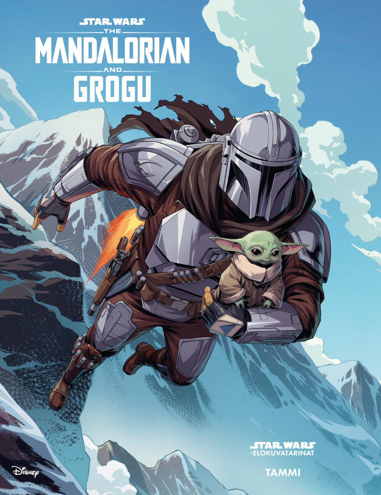 Etukansi. Star Wars Star Wars. The Mandalorian and Grogu. Star Wars -elokuvatarinat