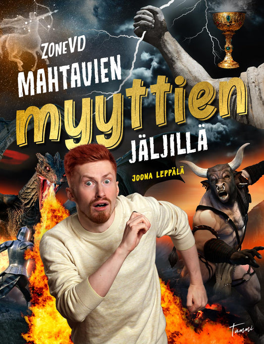 Etukansi. Joona Leppälä. Anssi Vaalio. ZoneVD mahtavien myyttien jäljillä.