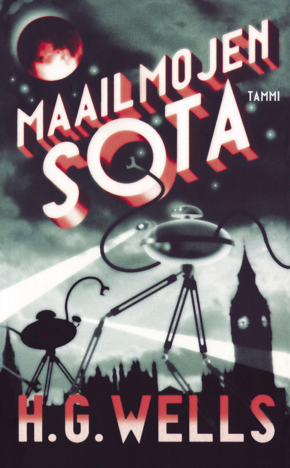 Etukansi. H.G. Wells Maailmojen sota