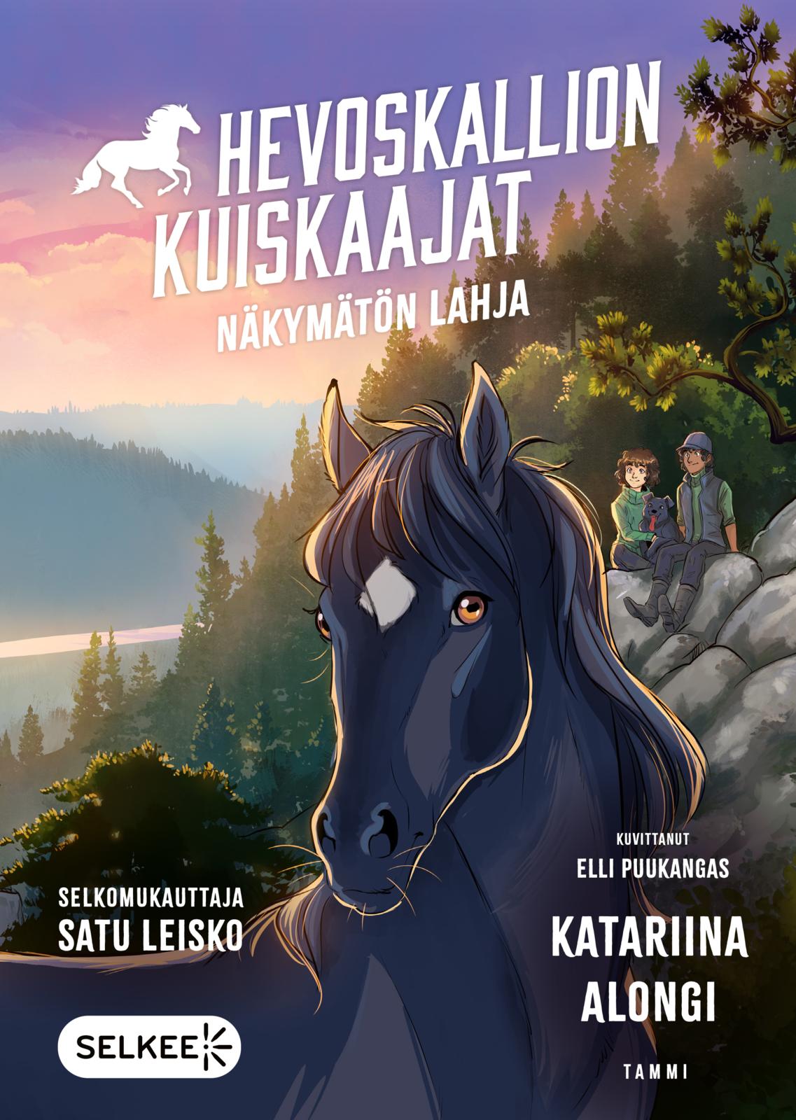 Etukansi. Katariina Alongi Näkymätön lahja (selkokirja)