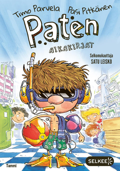 Etukansi. Timo Parvela Paten aikakirjat (selkokirja)