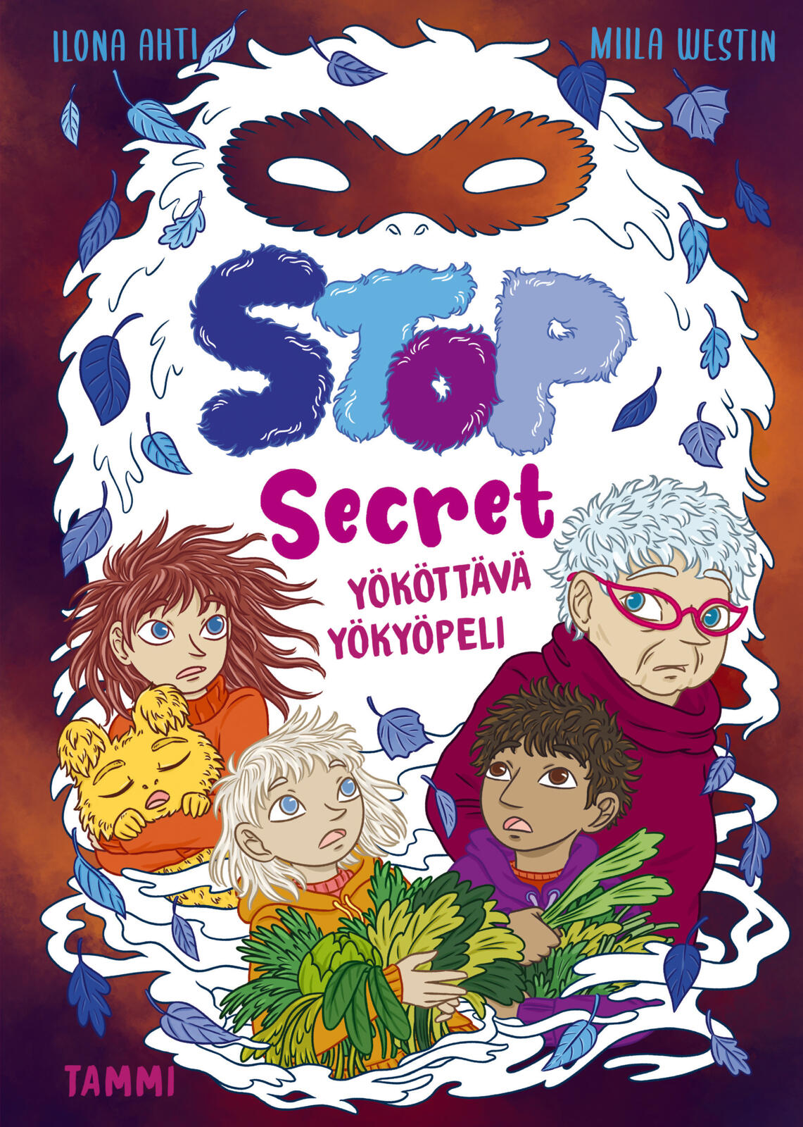 Etukansi. Ilona Ahti Stop Secret. Yököttävä yökyöpeli
