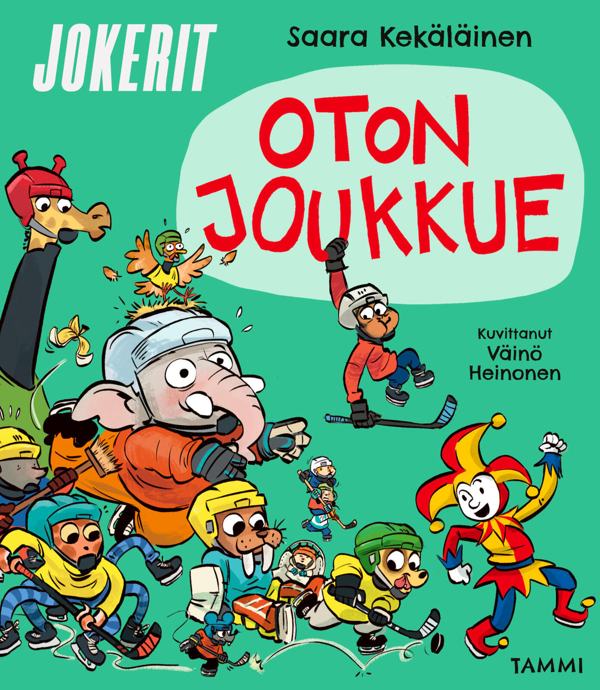Etukansi. Saara Kekäläinen Jokerit. Oton joukkue