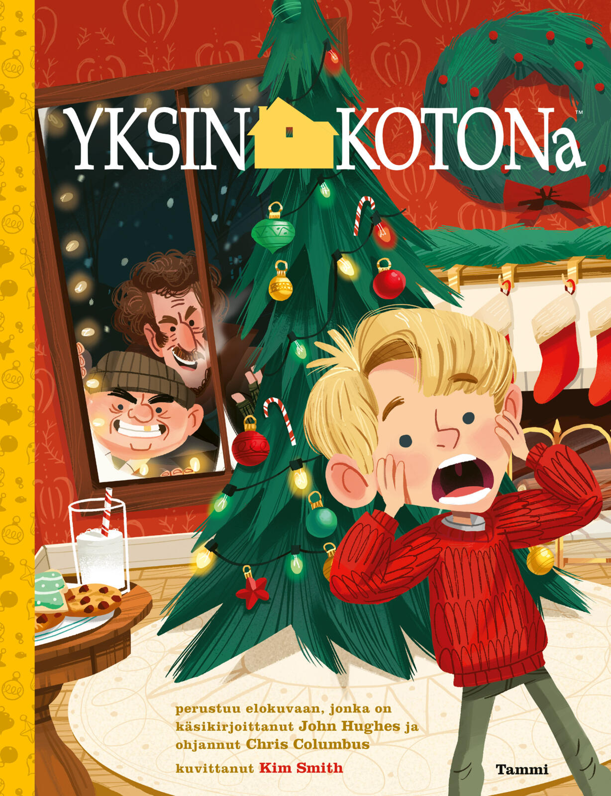 Etukansi. Kim Smith Yksin kotona
