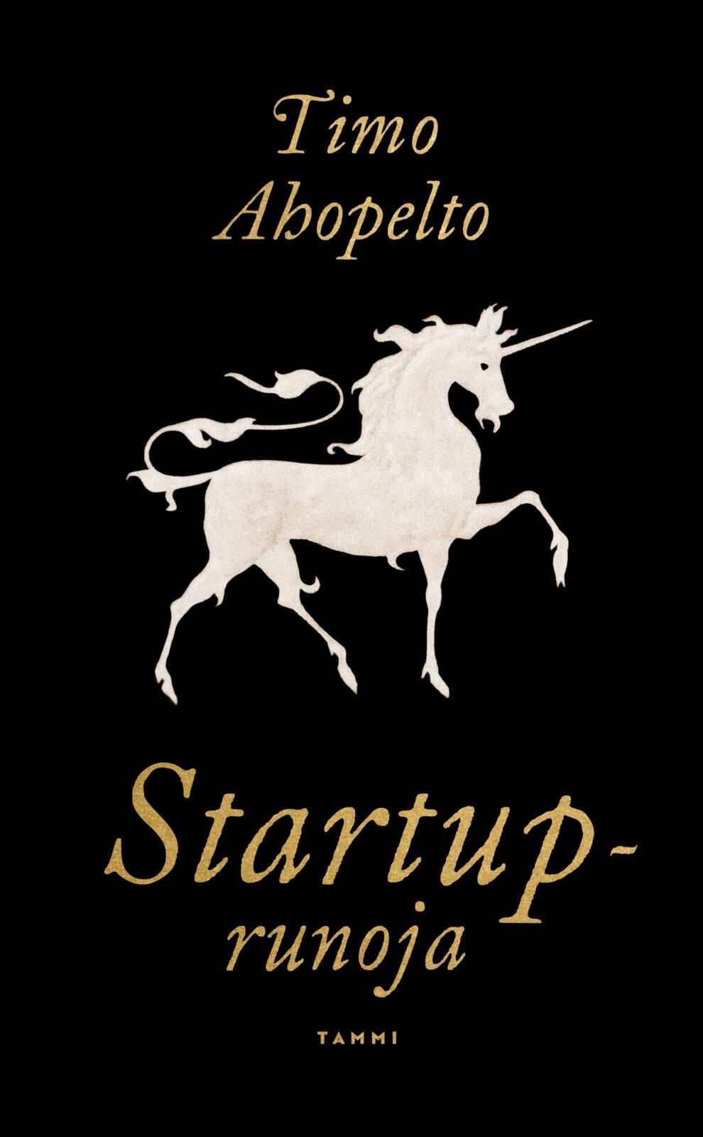 Etukansi. Timo Ahopelto Startup-runoja