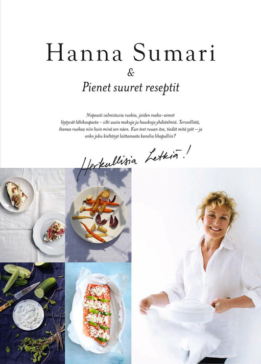 Etukansi. Hanna Sumari. Pienet suuret reseptit.