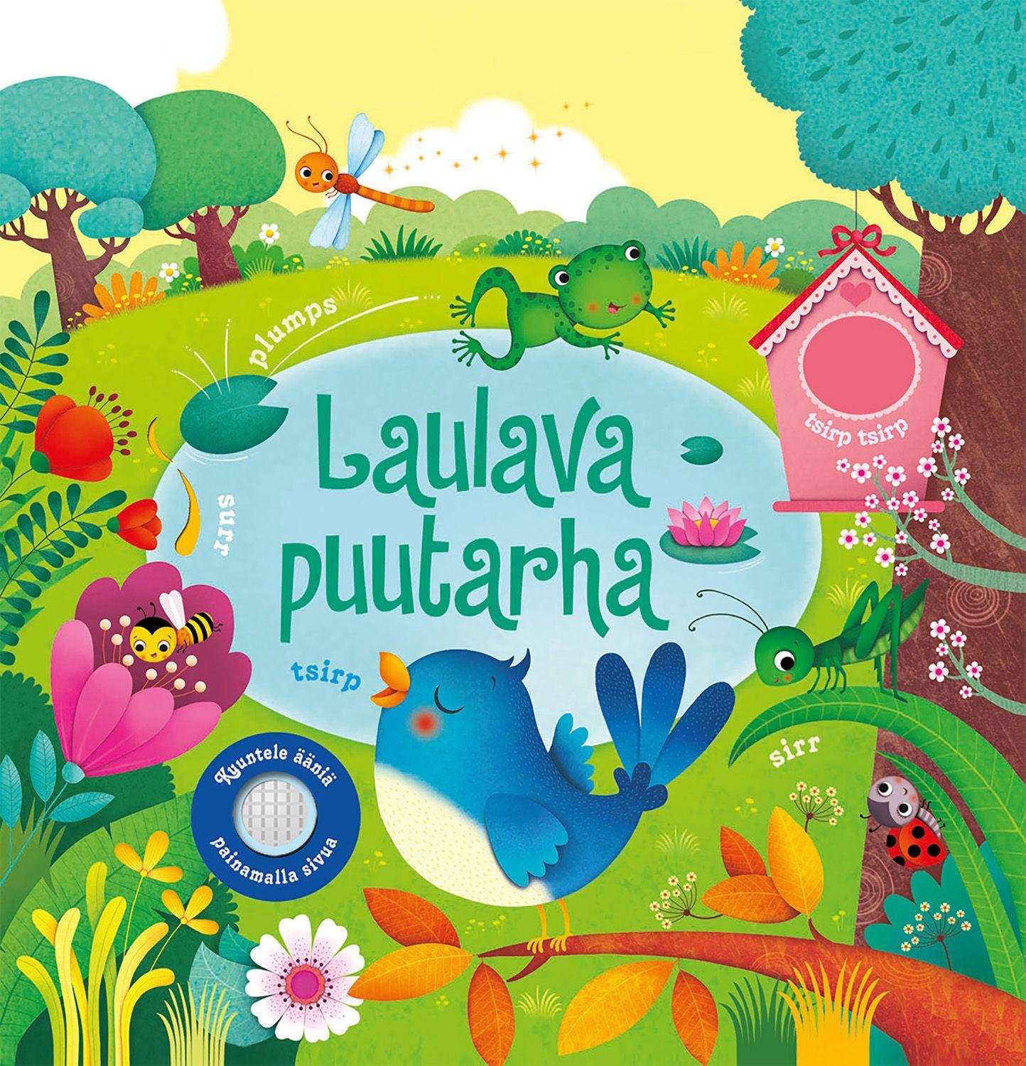 Etukansi. Sam Taplin Laulava puutarha