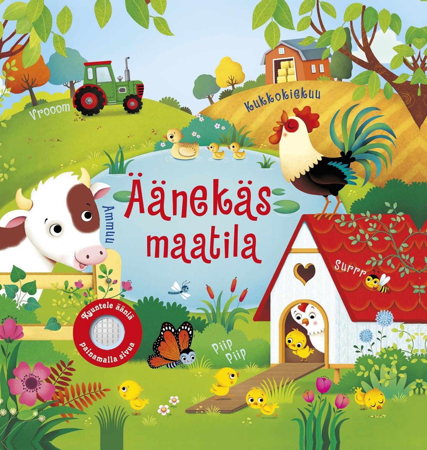 Etukansi. Sam Taplin Äänekäs maatila