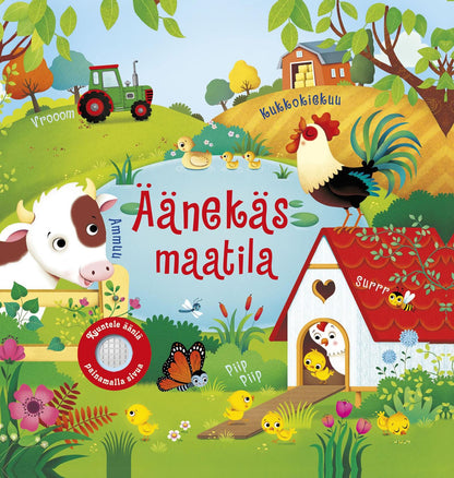 Etukansi. Sam Taplin Äänekäs maatila