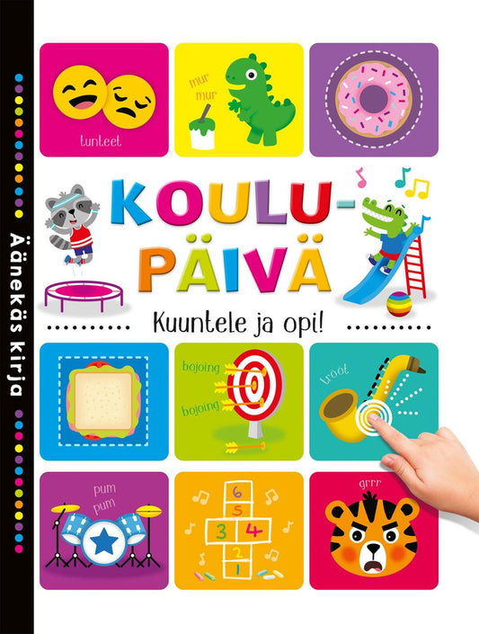 Etukansi. Koulupäivä - Kuuntele ja opi!.