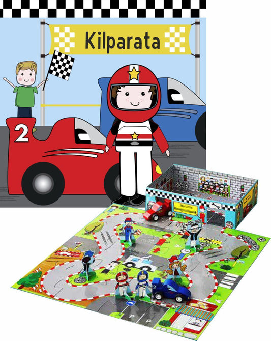 Etukansi. Kilparata - Lue, leiki ja opi.