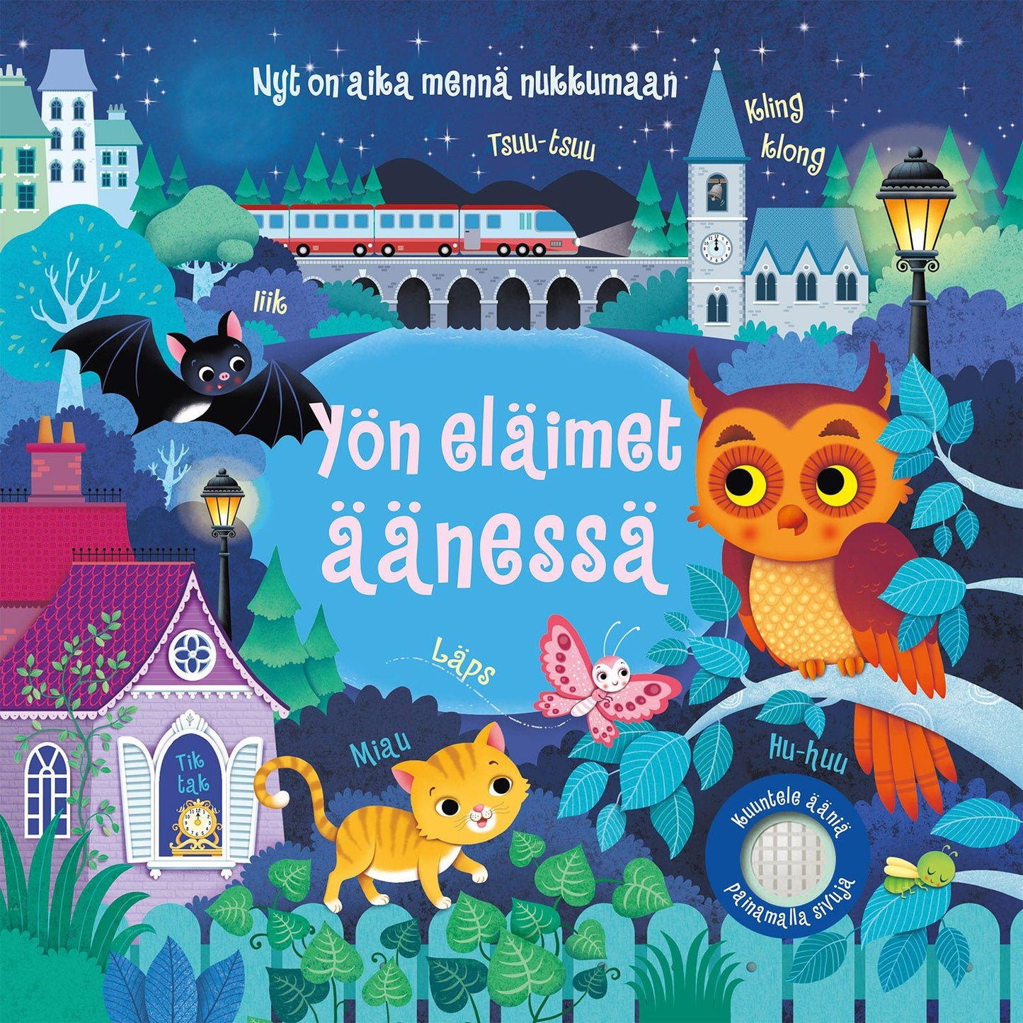 Etukansi. Federica Iossa Yön eläimet äänessä