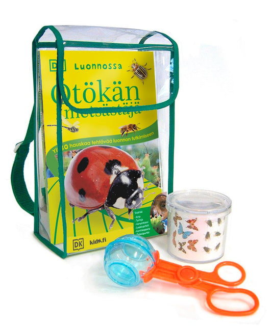 Etukansi. Dorling Kindersley. David Burnie. Ötökänmetsästäjä.