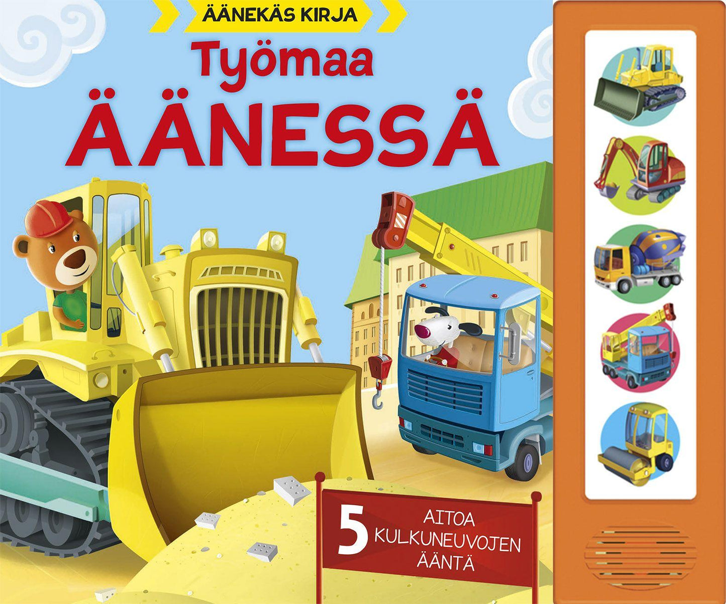 Etukansi. Työmaa äänessä