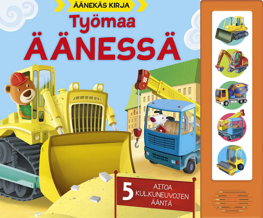 Etukansi. Työmaa äänessä.