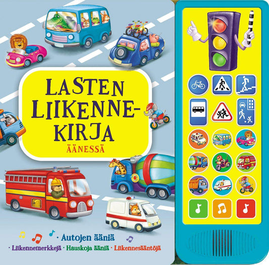 Etukansi. Lasten liikennekirja äänessä.