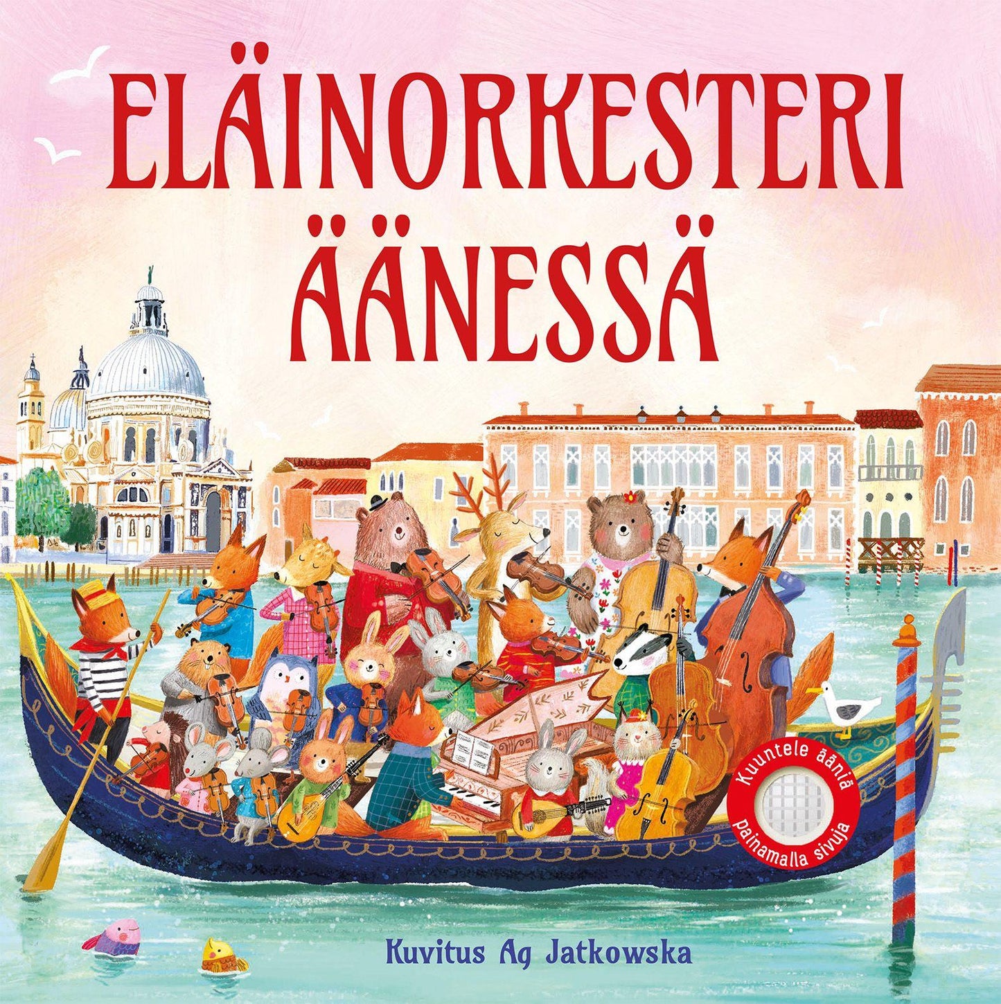 Etukansi. Sam Taplin Eläinorkesteri äänessä