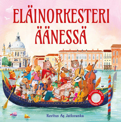 Etukansi. Sam Taplin Eläinorkesteri äänessä