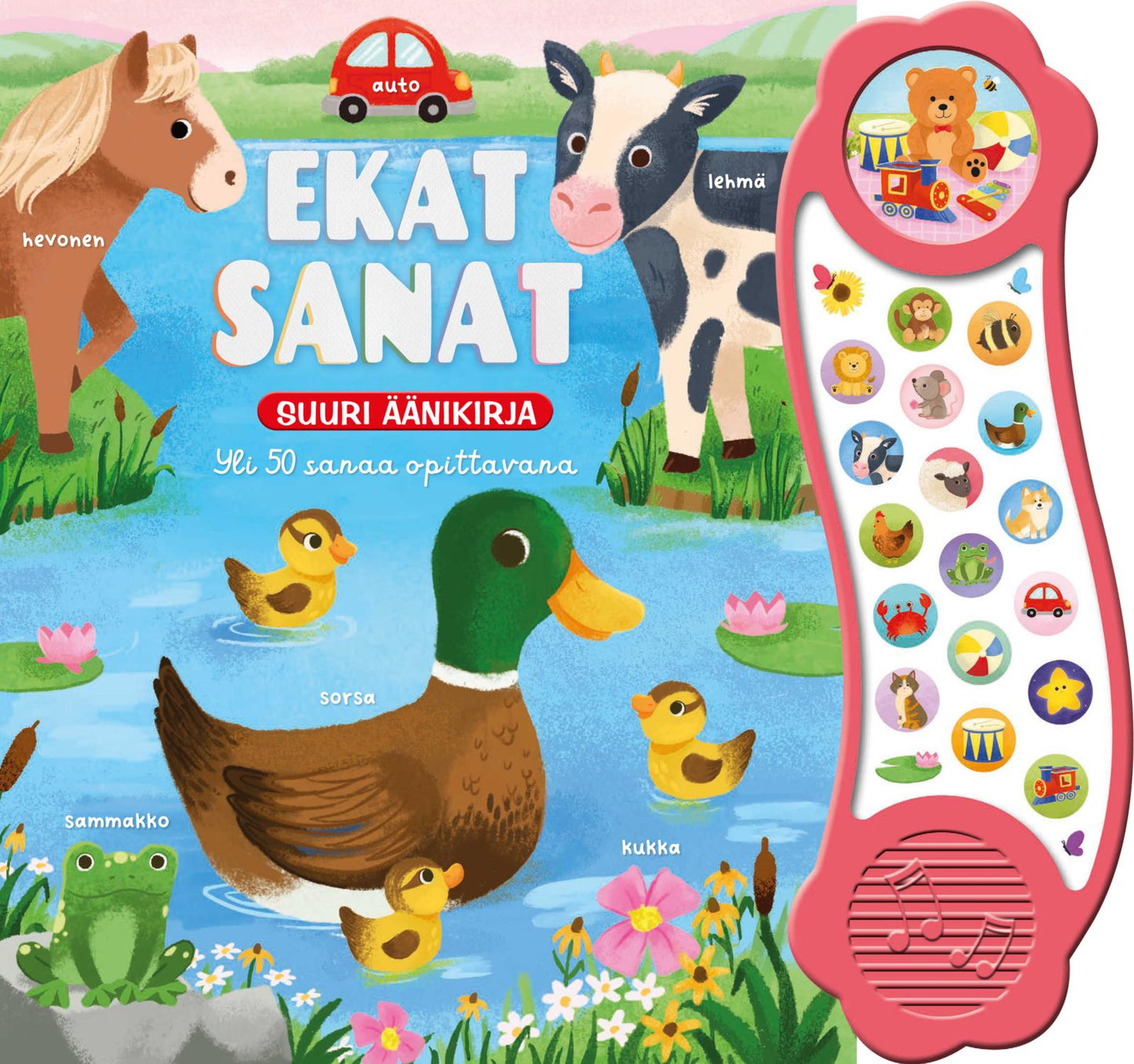 Etukansi. kids.fi Ekat sanat - Suuri äänikirja
