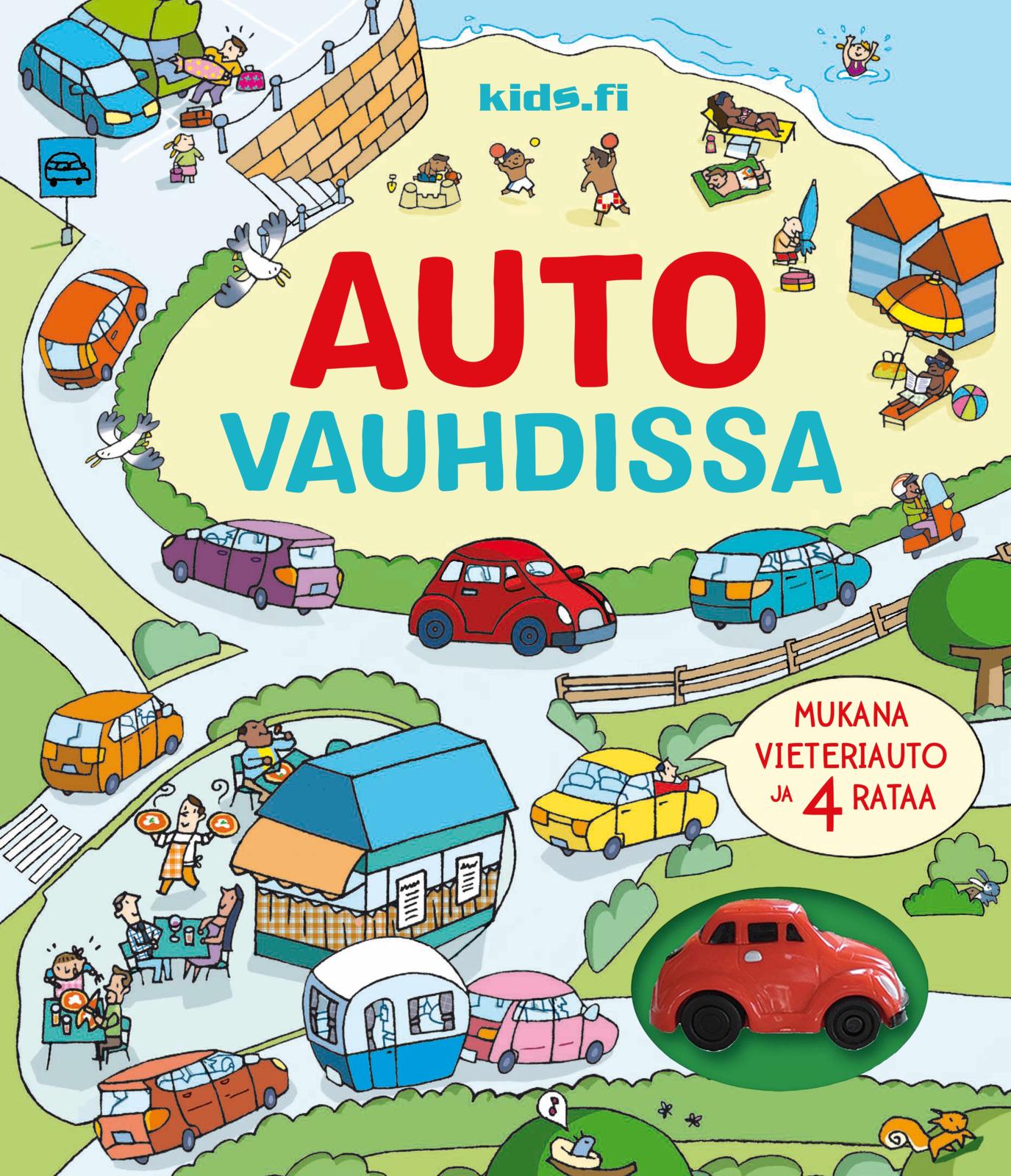 Etukansi. Fiona Watt Auto vauhdissa - Mukana vieteriauto