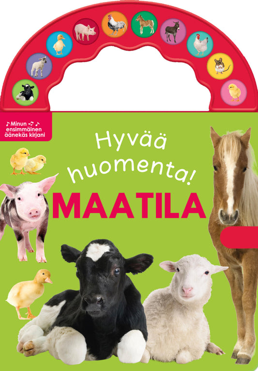 Etukansi. Lake Press. Hyvää huomenta Maatila.